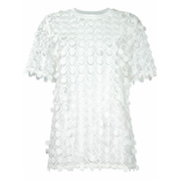 Carven Blusa com renda - Branco