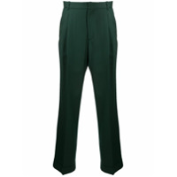 Casablanca Calça pantalona com pregas - Verde