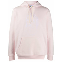 Casablanca embroidered face hoodie - Rosa