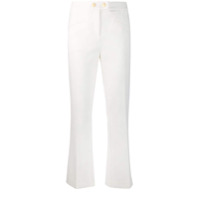 Cavalli Class Calça cropped - Branco