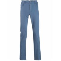 Cavalli Class Calça jeans slim - Azul