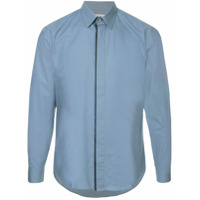 Cerruti 1881 Camisa com barra curvada - Azul
