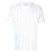 Cerruti 1881 Camiseta listrada - Branco