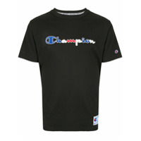 Champion logo-print crew neck T-Shirt - Preto