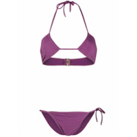 Chloé Biquíni com logo - Roxo