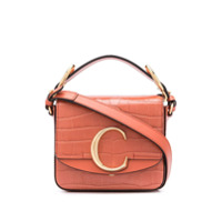 Chloé Bolsa Chloé C mini - Laranja