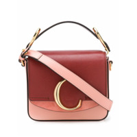 Chloé Bolsa Chloé C mini - Rosa