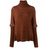 Chloé button detailed jumper - Marrom