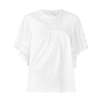 Chloé Camisa mangas 3/4 - Branco