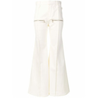 Chloé flared jeans - Branco