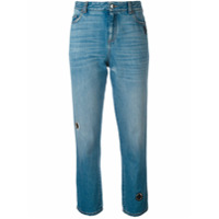 Christopher Kane Calça jeans reta - Azul