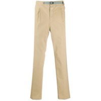 Closed Calça de algodão com cinto - Neutro