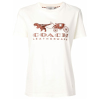 Coach Camiseta com logo - Neutro