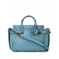 Coach Double Swagger tote - Azul