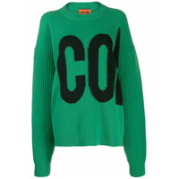 colville Suéter com logo bordado - Verde