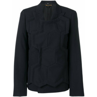 Comme Des Garçons Beehive layer jacket - Azul