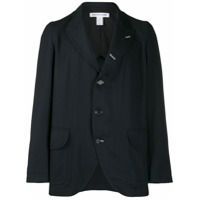 Comme Des Garçons Blazer com bolsos - Azul