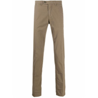 Corneliani Calça chino reta - Marrom