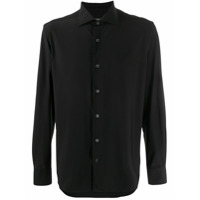 Corneliani Camisa com abotoamento - Preto