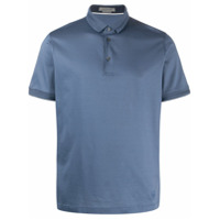 Corneliani Camisa polo lisa - Azul