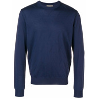 Corneliani crew neck sweater - Azul