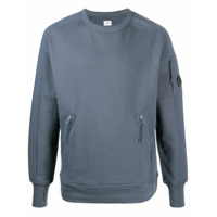 C.P. Company Moletom com zíper no bolso - Azul