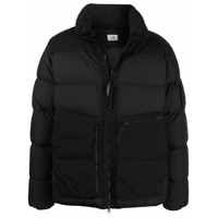 C.P. Company zip-pocket padded jacket - Preto