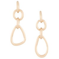 Cult Gaia Par de brincos Reyes - Dourado