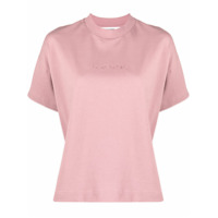 Daily Paper Camiseta com logo bordado - Rosa