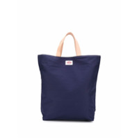 Danton Bolsa tote com logo - Azul