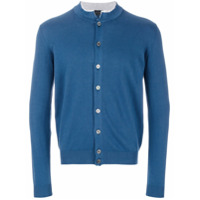 Dell'oglio button fastening cardigan - Azul