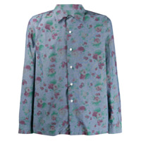 Dell'oglio Camisa com estampa floral - Azul