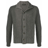 Dell'oglio Cardigan com abotoamento - Cinza