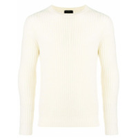 Dell'oglio ribbed knit sweater - Branco