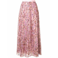 Delpozo sequin embellished skirt - Rosa