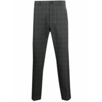 Department 5 Calça xadrez de lã - Cinza