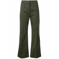 Derek Lam Calça cropped flare - Verde