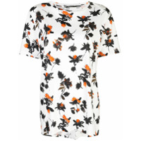 Derek Lam Camiseta floral - Branco