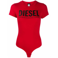 Diesel Body com estampa de logo - Vermelho