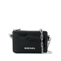 Diesel Bolsa transversal quadrada - Preto