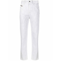 Diesel Calça jeans reta D-Eiselle - Branco