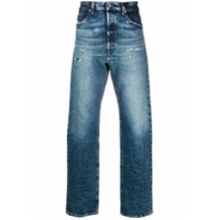 Diesel Calça jeans reta D-Macs - Azul