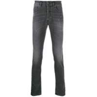 Diesel Calça jeans skinny Sleenker - Cinza