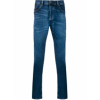 Diesel Calça jeans slim Tepphar - Azul