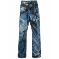 Diesel Calça reta D-Macs - Azul