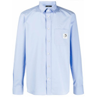 Diesel Camisa S-Bill-Pocket de algodão - Azul