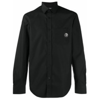 Diesel Camisa slim com mangas longas - Preto