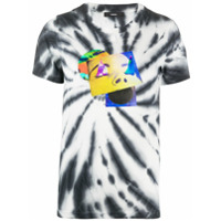 Diesel Camiseta com estampa tie-dye - Cinza