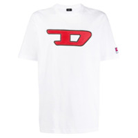 Diesel Camiseta com logo - Branco