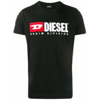 Diesel Camiseta com logo - Preto